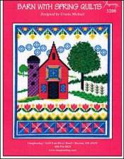 Barn With Spring Quilts