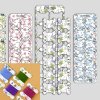 Floral Cardboard Bobbins, pack of 4 (image for) Floral Cardboard Bobbins, pack of 4