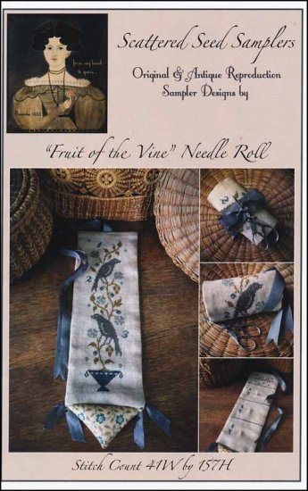 Fruit Of The Vine Needle Roll - Click Image to Close