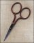 (image for) Bohin 3½" Red Soft Touch Embroidery Scissors
