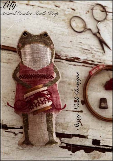 Lily Die-Cut Needle Keep - Click Image to Close