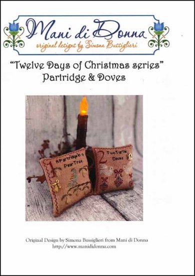 Twelve Days Of Christmas Series Partridge & Doves - Click Image to Close
