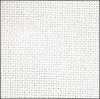 White 20ct Lugana 14"x55" Short Cut