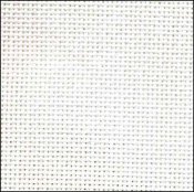 White 20ct Lugana 13"x55" Short Cut