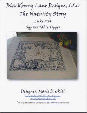 Nativity Story Square Table Topper