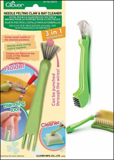 Needle Felting Claw and Mat Cleaner - Click Image to Close