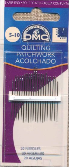 DMC Quilting Needles. Size 8 Quilting Needles - Click Image to Close