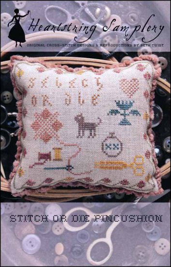 Stitch Or Die Pincushion - Click Image to Close