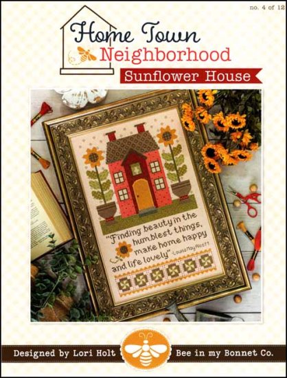 (image for) Home Town Neighborhood Sunflower House - Click Image to Close