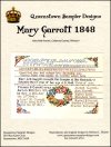 (image for) Mary Garrott 1848