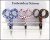 Holiday 3 Embroidery Scissors 6340-81 Display Unit