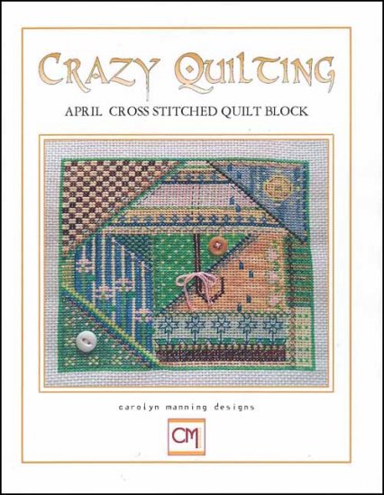 Crazy Quilting: April Block - Click Image to Close