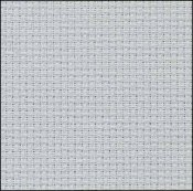 Mystic Grey Aida 14, 43" x 1 yard, Zweigart