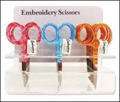 Swirl Embroidery Scissor 6340-20 Display