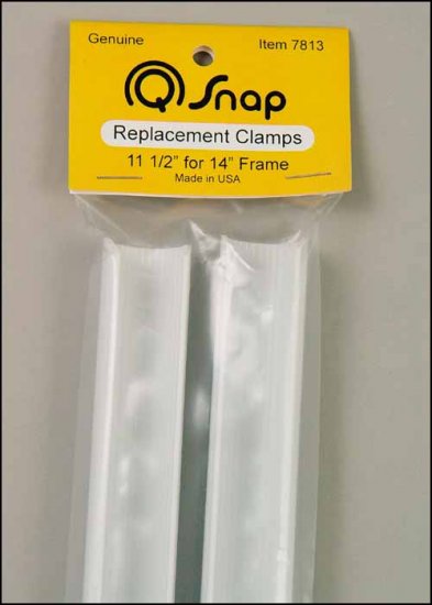 Q-Snap. 11 1/2" Clamps Pair for 14" Extension Frame - Click Image to Close