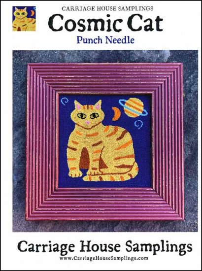 Cosmic Cat Punch Needle - Click Image to Close