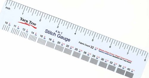 (image for) 4 in 1 Stitch Gauge - Click Image to Close