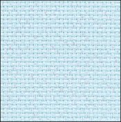 Blue Blizzard Opalescent Aida 14, 43"x 1 yard, Zweigart