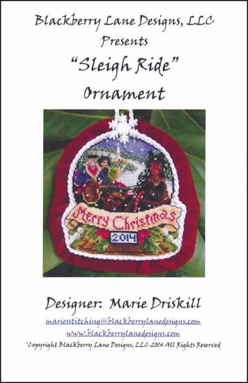 Sleigh Ride Ornament - Click Image to Close