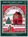 Barn With Holiday Quilts