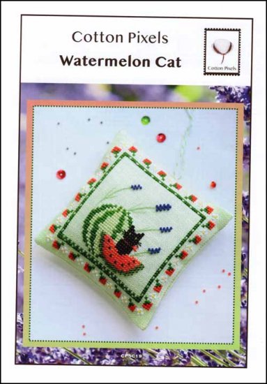 Watermelon Cat - Click Image to Close