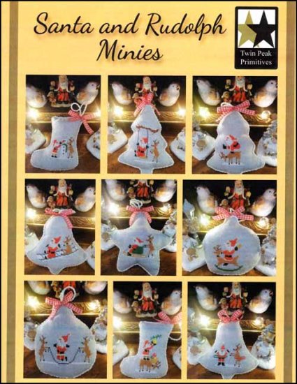 Santa and Rudolph Minis - Click Image to Close