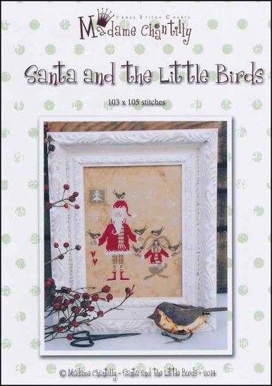 Santa And The Little Birds - Click Image to Close