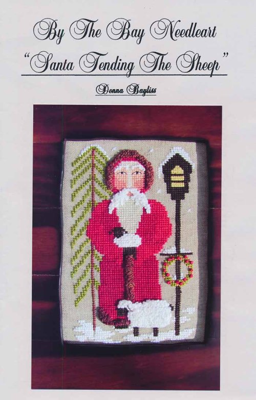 (image for) Santa Tending The Sheep - Click Image to Close