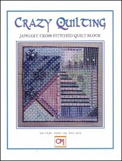 Crazy Quilting: January Block