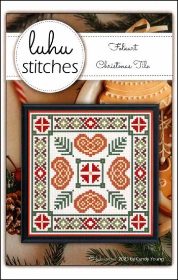 Folkart Christmas Tile - Click Image to Close