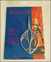Silver Butterfly Embroidery Scissors