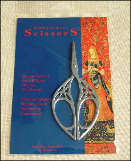 Silver Butterfly Embroidery Scissors - Click Image to Close