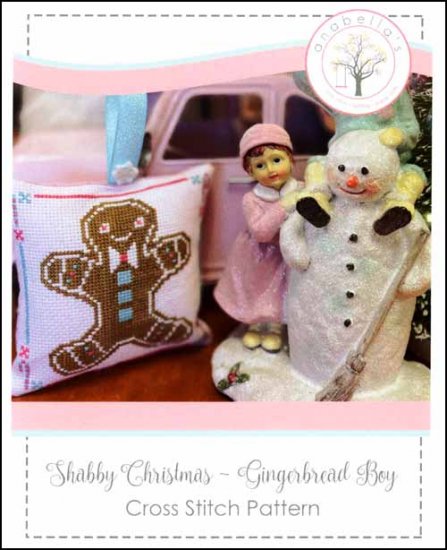 Shabby Christmas: Gingerbread Boy - Click Image to Close