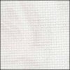 Smokey White Vintage Aida 14, 43" x 1yd, Zweigart