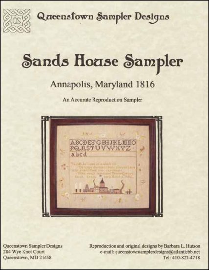 Sands House Sampler - Click Image to Close