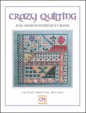 Crazy Quilting: June Block