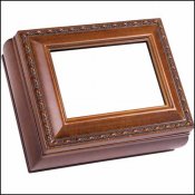 Woodgrain Rectangular Treasure Box