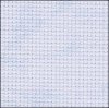 Blue Whisper Vintage Aida 14, 43" x 1yd, Zweigart