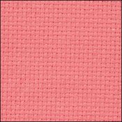 Coral Aida 14, 43" x 1 yard, Zweigart