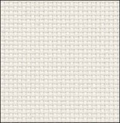 White/Silver Aida 14 39"x35", Fabric Flair