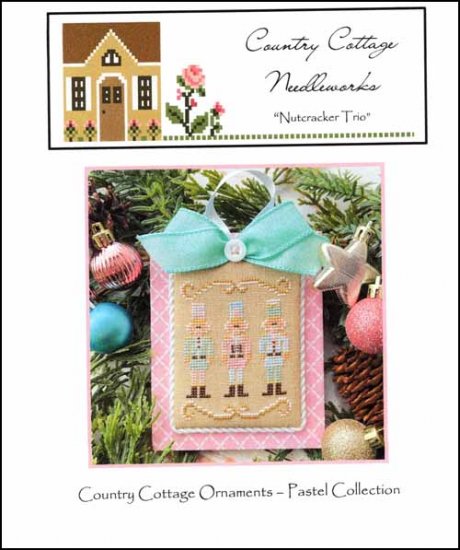 Pastel Ornament Part 2 Nutcracker Trio - Click Image to Close