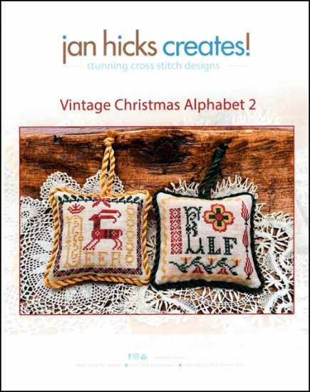Vintage Christmas Alphabet 2 - Click Image to Close