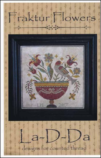 Fraktur Flowers - Click Image to Close