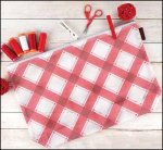 Large Plaid Project Bags