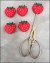 (image for) Strawberry Point Protectors, pack of 5