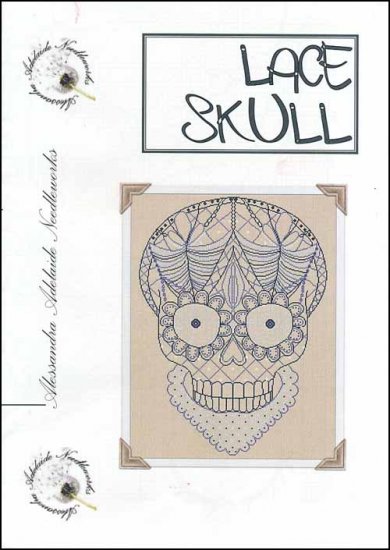 Lace Skull - Click Image to Close