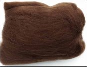 Brown Wool Roving