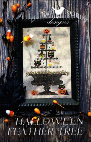 Halloween Feather Tree - Click Image to Close