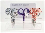 Halloween Embroidery Scissors 6340-72 Display Unit