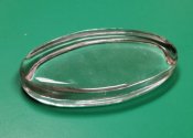 (image for) YT0017 Oval Glass Paperweight